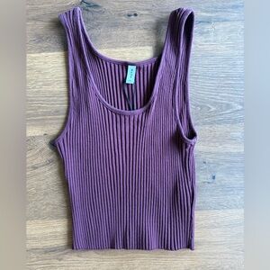 KOTN Women’s Nile Rib Tank Tops – Pinot